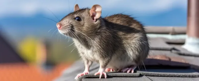 rodent at roof